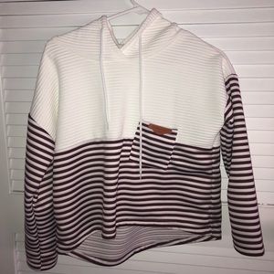 Striped hoodie